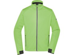 Daiber JN 1126 Pánská 3-vrstvá sportovní softshell bunda 02.1126 bright green/black