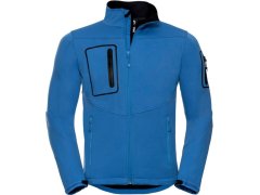 Russell Athletic 520M Pánská 3-vrstvá sportovní softshell bunda 10.520M azure blue