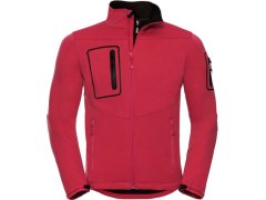 Russell Athletic 520M Pánská 3-vrstvá sportovní softshell bunda 10.520M classic red