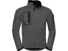 Russell Athletic 520M Pánská 3-vrstvá sportovní softshell bunda 10.520M titanium