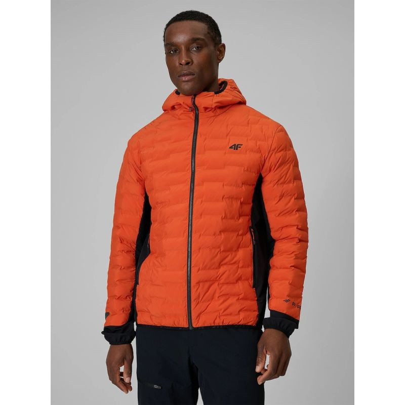 Pánská trekingová bunda 4F PRO s výplní Primaloft Silver 4F 4FRSS26TDJAM0961-070S