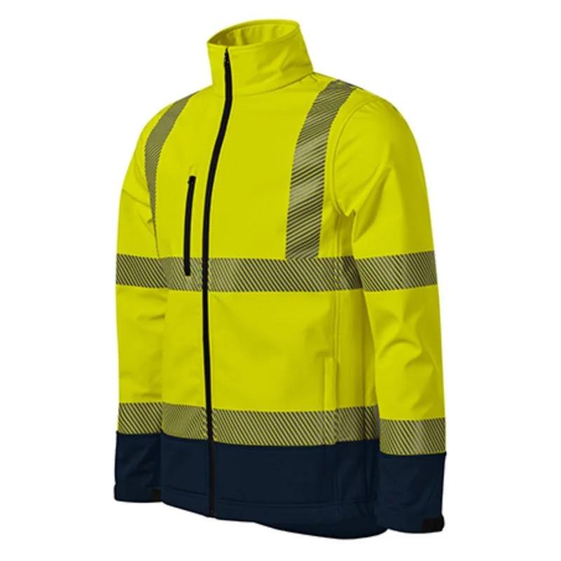 Pánská bunda Rimeck HV Drop M MLI-5V397 žlutá fluorescenční - Pro muže pro muže bundy a&nbsp;vesty