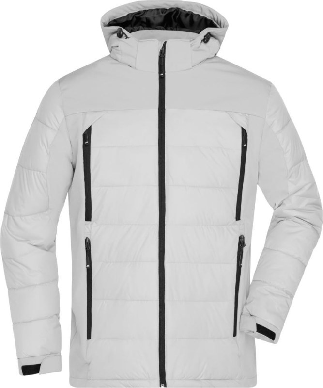 Daiber JN 1050 Pánská outdoorová hybridní bunda 02.1050 white