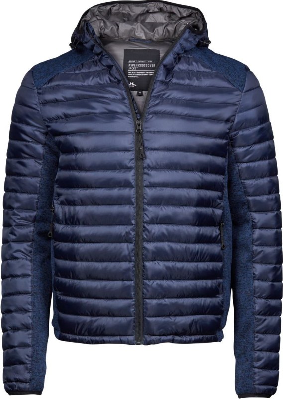 Tee Jays TJ 9610 Pánská outdoorová bunda Crossover 18.9610 navy/navy melange