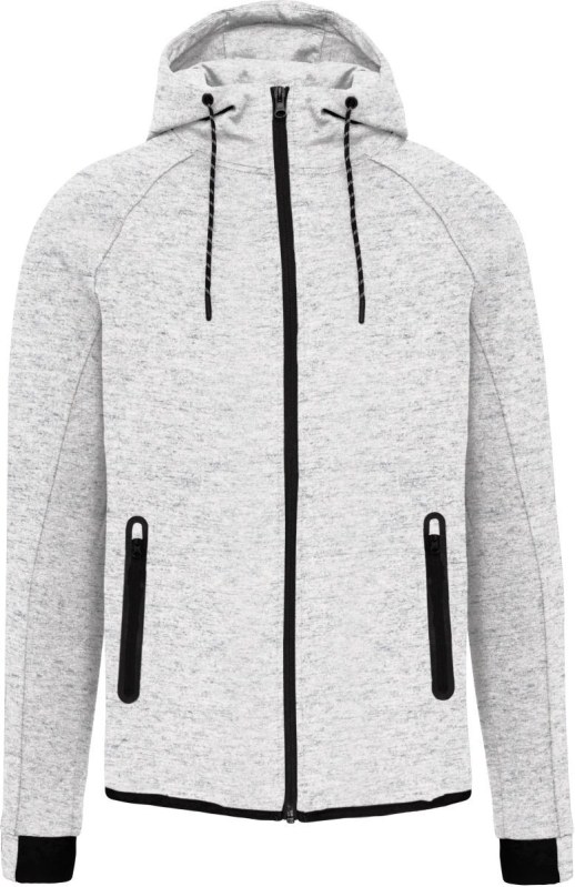 Kariban ProAct PA 358 Pánská tréninková bunda 20.P358 ash heather - Pro muže pro muže bundy a&nbsp;vesty