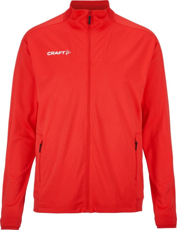 Craft Teamwear Evolve 2.0 Full Zip Jacket M Pánská tréninková bunda 82.4757 bright red - Pro muže pro muže bundy a&nbsp;vesty