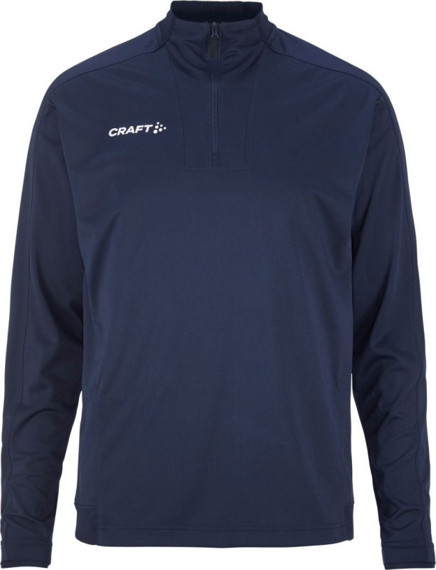 Craft Teamwear Evolve 2.0 Half Zip M Pánská tréninková bunda s&nbsp;1/4 zipem 82.4758 navy - Pro muže pro muže bundy a&nbsp;vesty