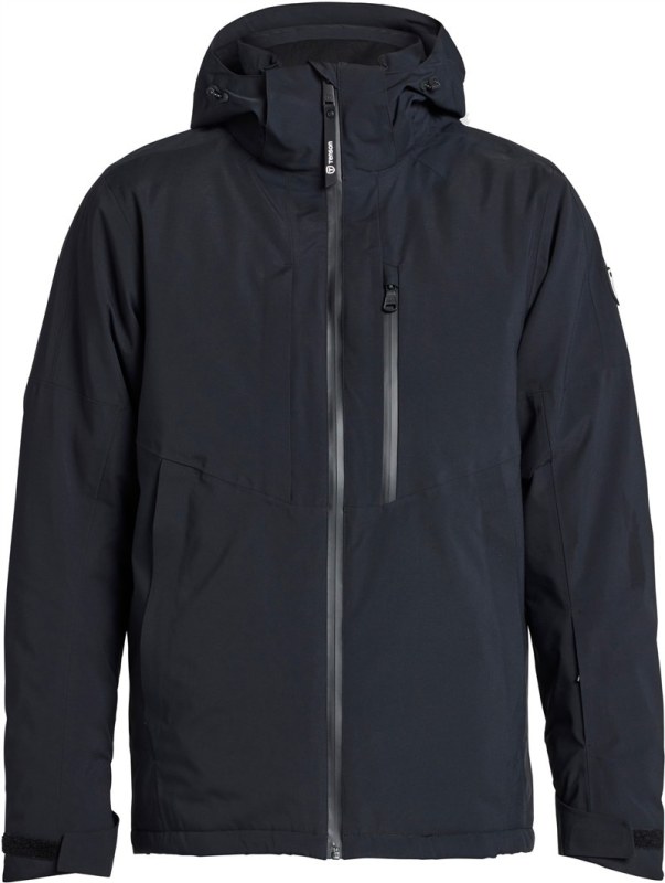 Tenson Core Ski Jacket Men Pánská lyžařská bunda s&nbsp;kapucí 84.7086 black