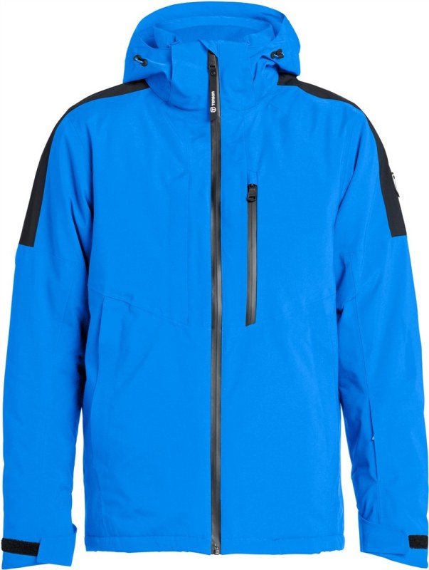 Tenson Core Ski Jacket Men Pánská lyžařská bunda s&nbsp;kapucí 84.7086 blue