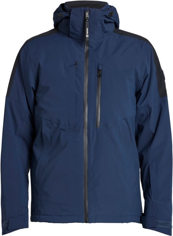 Tenson Core Ski Jacket Men Pánská lyžařská bunda s&nbsp;kapucí 84.7086 dark navy - Pro muže pro muže bundy a&nbsp;vesty