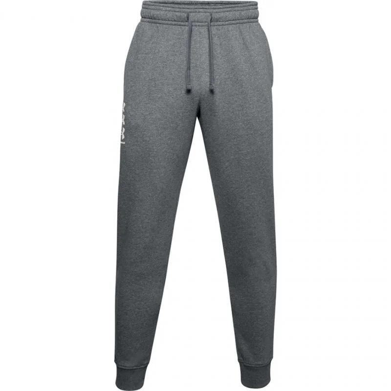 Pánské tričko Rival Fleece 3Logo Jogger M 1357131 012 - Under Armour - Pro muže pro muže kalhoty