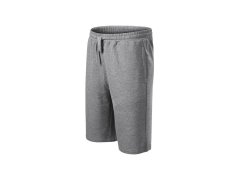Malfini Comfy M MLI-61112 tmavě šedé melanžové šortky