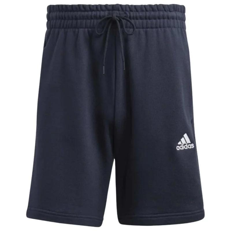 Šortky adidas Essentials French Terry se třemi pruhy M IC9436 - Pro muže pro muže kraťasy