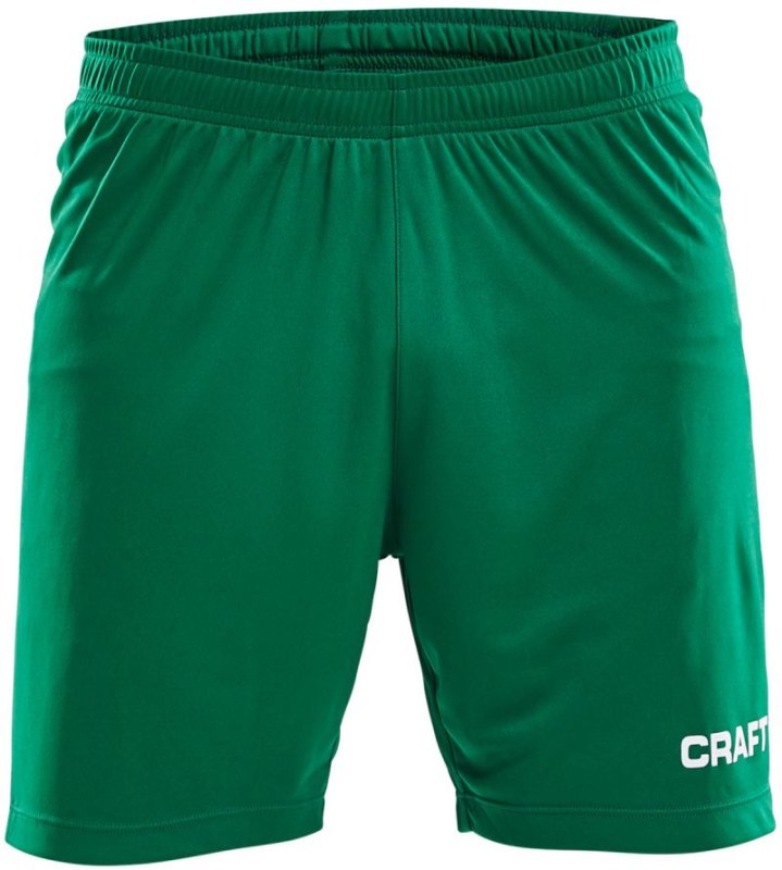 Craft Teamwear Squad Go Short Solid M Pánské sportovní kraťasy 82.5572 team green - Pro muže pro muže kraťasy