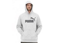 Puma sportovní klokaní mikina s kapucí pánská šedá fashion cotton pánské