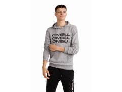 O´neill sports klokaní mikina s kapucí pánská Triple grey fashion pánské
