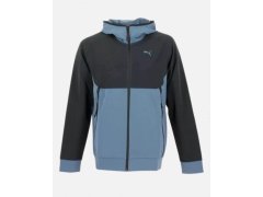 Puma pánská sportovní mikina Tech Woven na zip s&nbsp;kapucí pohodlné pánské