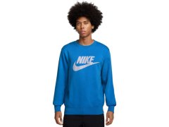 Pánská mikina Nike Sportswear Club, modrá, FN3890, 435, XL