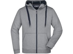 Daiber JN 355 Pánská mikina Doubleface 02.0355 sport grey/navy