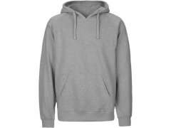 Neutral O 63101 Pánská mikina s&nbsp;kapucí z&nbsp;bio bavlny 77.6311 sport grey