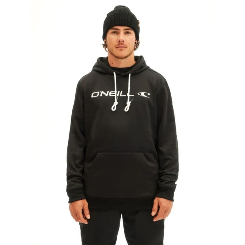 O´neill sports klokaní mikina s&nbsp;kapucí pánská Rutile black fashion pánské - Pro muže pro muže mikiny