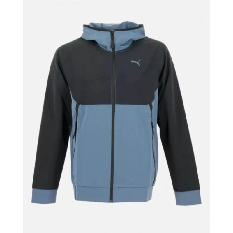 Puma pánská sportovní mikina Tech Woven na zip s kapucí pohodlné pánské