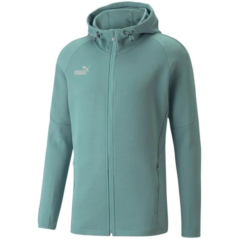 Pánský teamFINAL Casuals Hooded Jkt M 657383 34 - Puma - Pro muže pro muže mikiny
