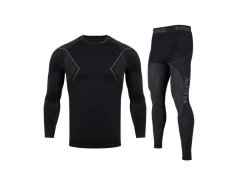 Pánské termo tričko GT43257 black-grey - Alpinus Active