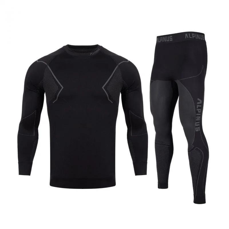 Pánské termo tričko GT43257 black-grey - Alpinus Active - Pro muže pro muže soupravy