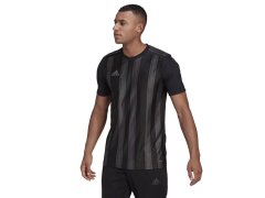 Pánské tričko Striped 21 JSY GN7625 Černá s&nbsp;šedou - Adidas