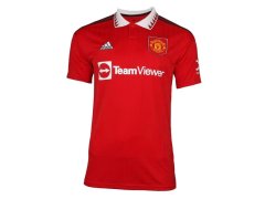 Pánské polo tričko Manchester United H Jsy M H13881 červené - Adidas