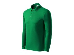 Pánská polokošile Malfini Pique Polo LS M MLI-22116 trávově zelená polokošile