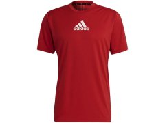 Adidas Primeblue Sportovní tričko s 3 pruhy Designed To M GM4318