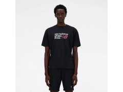 New Balance S/S Značka T-Sh M MT41524BK Tričko