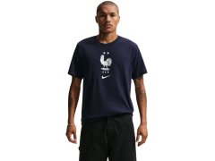 Pánské fotbalové tričko Nike FFF Soccer T-shirt navy blue IH2181 498 pánské