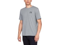 Pánské tričko UA Sportstyle SS M 1326799 šedá - Under Armour