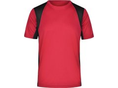 Daiber JN 306 Pánské běžecké tričko 02.0306 red/black