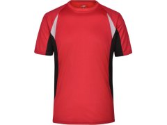 Daiber JN 391 Pánské běžecké tričko 02.0391 red/black