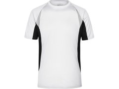Daiber JN 391 Pánské běžecké tričko 02.0391 white/black
