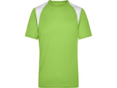 Daiber JN 397 Pánské běžecké tričko 02.0397 lime green/white