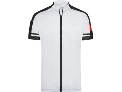 Daiber JN 454 Pánské cyklistické tričko se zipem 02.0454 white