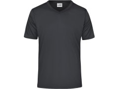 Daiber JN 736 Pánské sportovní tričko s&nbsp;výstřihem do V 02.0736 black