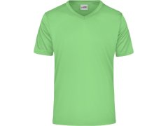 Daiber JN 736 Pánské sportovní tričko s&nbsp;výstřihem do V 02.0736 lime green