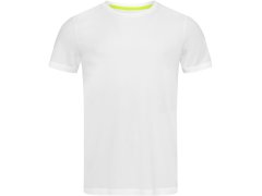 Stedman Active 140 Crew Mesh-T Pánské sportovní tričko vzor "ptačí oko" 05.8400 white