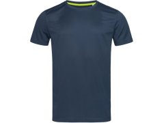 Stedman Active 140 Crew Mesh-T Pánské sportovní tričko vzor "ptačí oko" 05.8400 marina blue