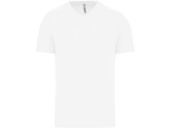Kariban ProAct PA 476 Pánské sportovní tričko s výstřihem do V 20.P476 white