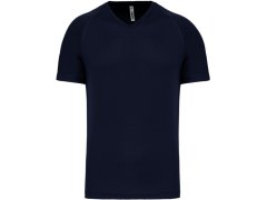 Kariban ProAct PA 476 Pánské sportovní tričko s výstřihem do V 20.P476 navy