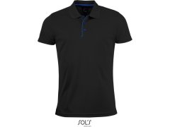 SOL´S Performer Men Pánské piqué sportovní polo 25.1199 black