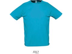 SOL´S Sporty Pánské raglánové sportovní tričko 25.1939 aqua