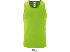 SOL´S Sporty TT Men Pánské sportovní tílko 25.2073 neon green